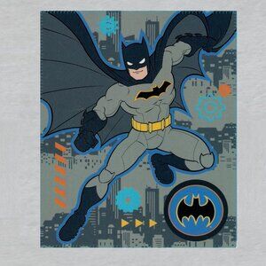Batman Fleece Throw Blanket Measures 46 x 50 Inches